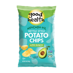 Good Health Avocado Oil Lime Ranch Kettle Chips 5oz 12ct